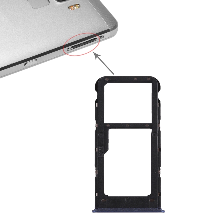 

SIM Card Tray for Huawei Honor 7S (Blue)