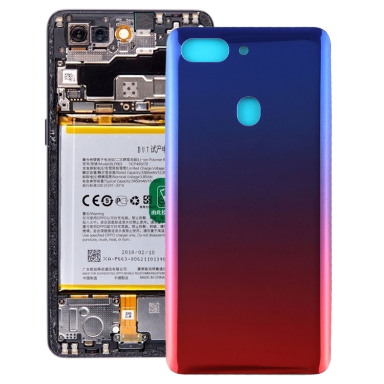 

Curved Back Cover for OPPO R15 Pro(Twilight)