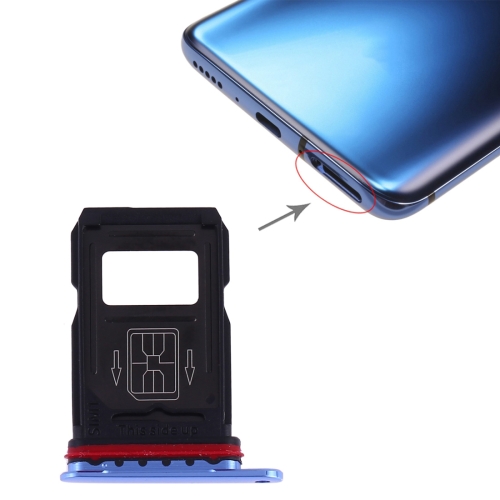 

SIM Card Tray + SIM Card Tray for OnePlus 7 Pro(Blue)