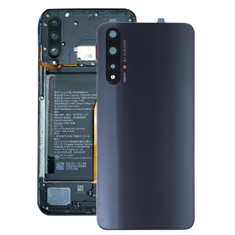 

Original Battery Back Cover with Camera Lens for Huawei Honor 20(Black)