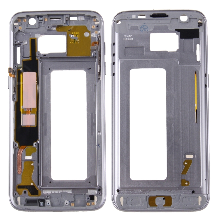 

Front Housing LCD Frame Bezel Plate for Galaxy S7 Edge / G935(Grey)
