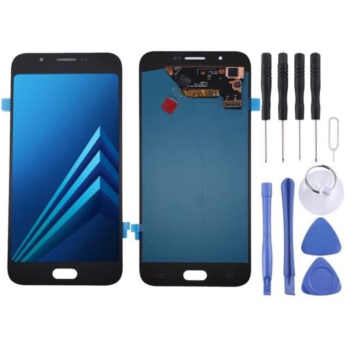 

Oled Material LCD Screen and Digitizer Full Assembly for Galaxy A8(Black)