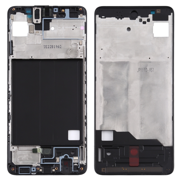 

Front Housing LCD Frame Bezel Plate for Samsung Galaxy A51 (Black)