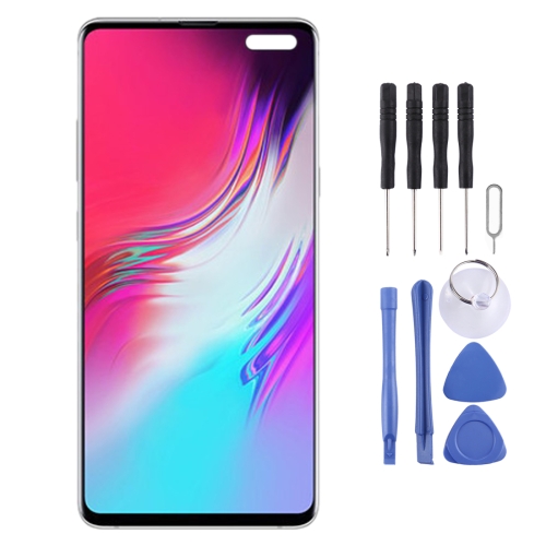 

Original Dynamic AMOLED Material LCD Screen and Digitizer Full Assembly with Frame for Galaxy S10 5G
