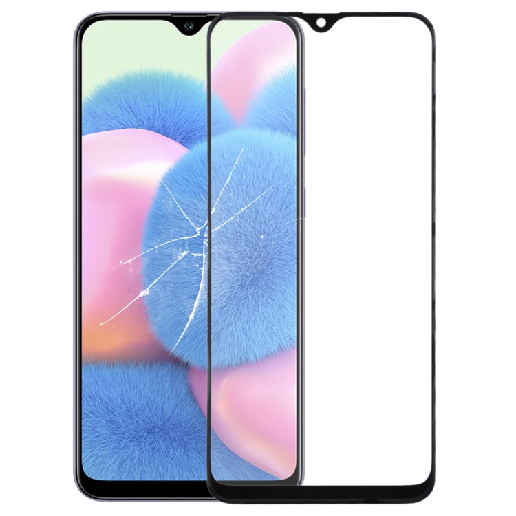 

Front Screen Outer Glass Lens for Galaxy A30s (Black)