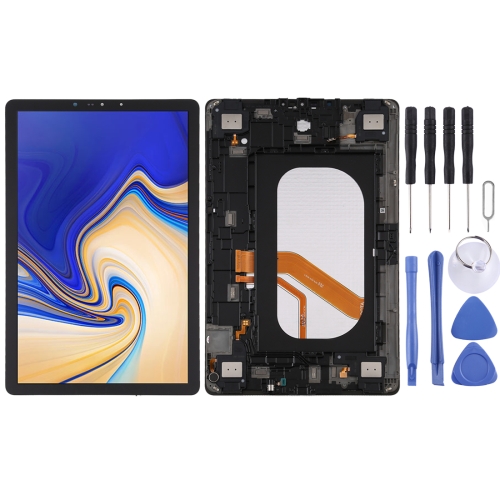 

LCD Screen and Digitizer Full Assembly with Frame for Galaxy Tab S4 10.5 inch SM-T835 (LTE Version) (Black)