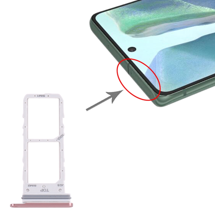 

SIM Card Tray + SIM Card Tray for Samsung Galaxy Note20 (Pink)