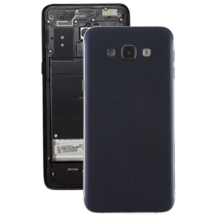 

Back Cover with Side Keys & Camera Lens for Galaxy A8(Black)