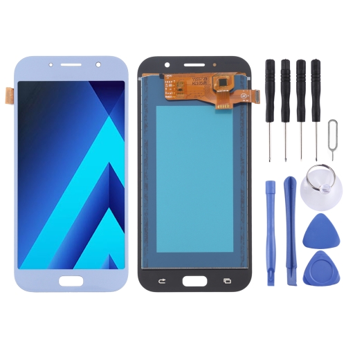 

LCD Screen and Digitizer Full Assembly (TFT Material) for Galaxy A7 (2017), A720FA, A720F/DS(Blue)