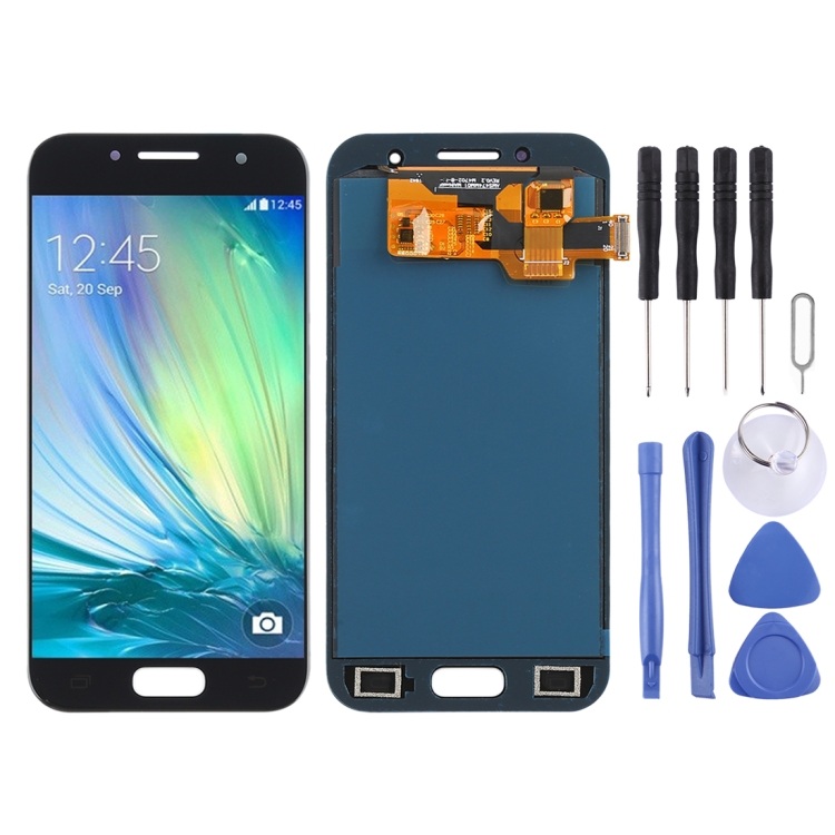 LCD Screen and Digitizer Full Assembly (TFT Material) for Galaxy A3 (2017), A320FL, A320F, A320F/DS, A320Y/DS, A320Y (Black)
LCD Screen and Digitizer Full Assembly (TFT Material) for Galaxy A3 (2017), A320FL, A320F, A320F/DS, A320Y/DS, A320Y (Black)