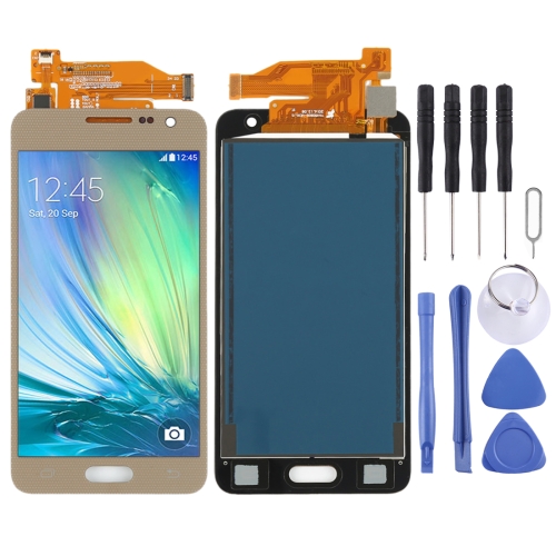 

LCD Screen and Digitizer Full Assembly (TFT Material) for Galaxy A3, A300F, A300FU (Gold)