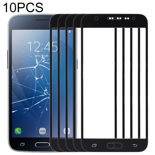 

10 PCS Front Screen Outer Glass Lens for Samsung Galaxy J2 (2016) /J210(Black)
