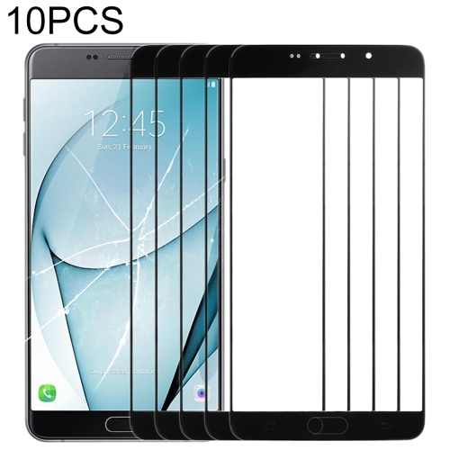 

10 PCS Front Screen Outer Glass Lens for Samsung Galaxy A9 (2016) / A900(Black)