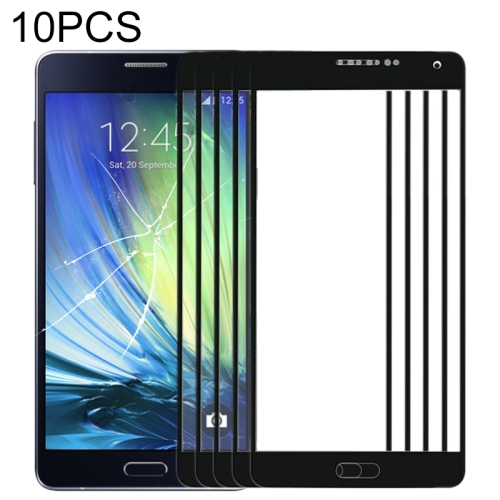 

10 PCS Front Screen Outer Glass Lens for Samsung Galaxy A7 (2015) (Black)