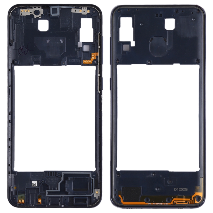 

Middle Frame Bezel Plate for Galaxy A20(Black)