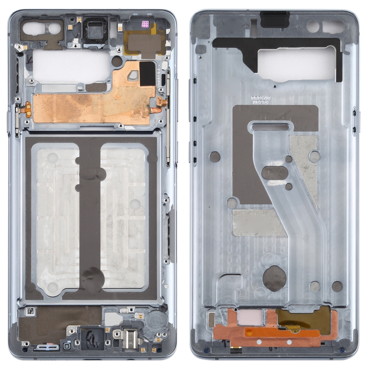 

Middle Frame Bezel Plate with Side Keys for Galaxy S10 5G (Grey)