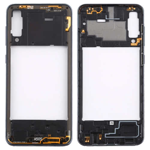 

Rear Housing Frame with Side Keys for Galaxy A50s (Black)