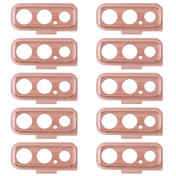 

10 PCS Camera Lens Cover for Galaxy A7 (2018) A750F/DS(Pink)