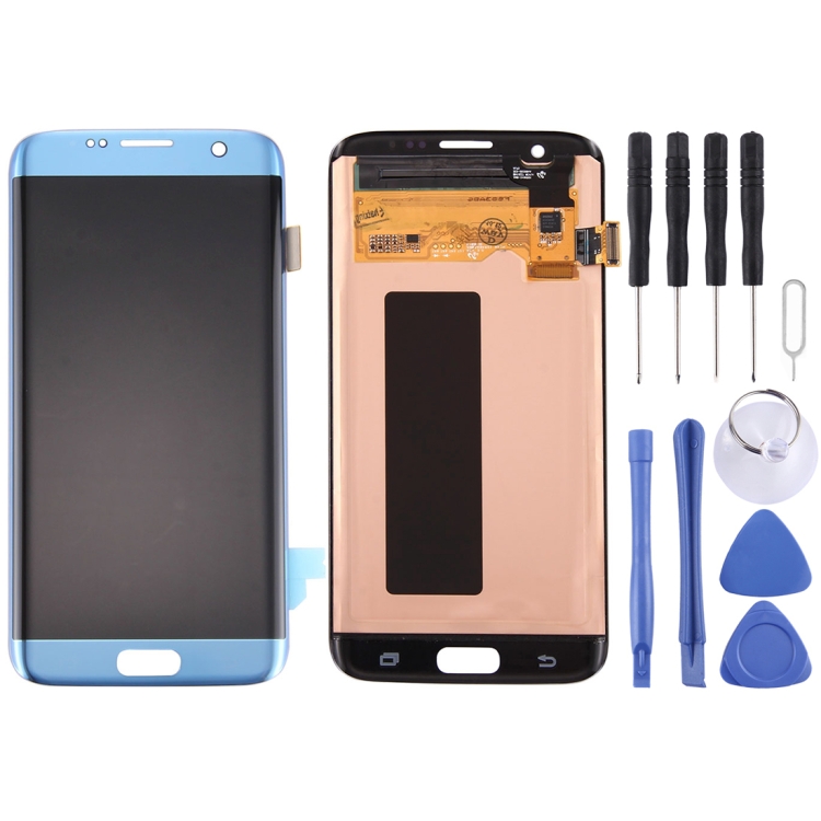 

Original LCD Display + Touch Panel for Galaxy S7 Edge / G9350 / G935F / G935A / G935V(Blue)
