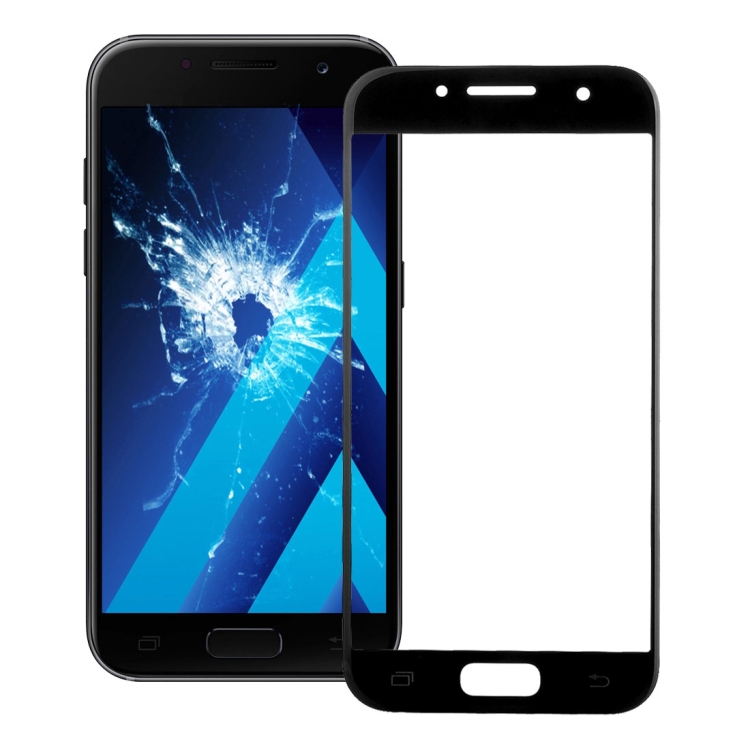 

Front Screen Outer Glass Lens for Galaxy A3 (2017) / A320 (Black)