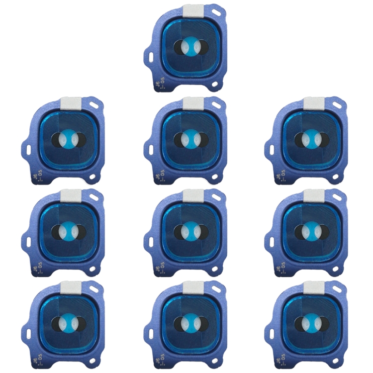 

10 PCS Camera Lens Cover for Galaxy J6 (2018)(Blue)