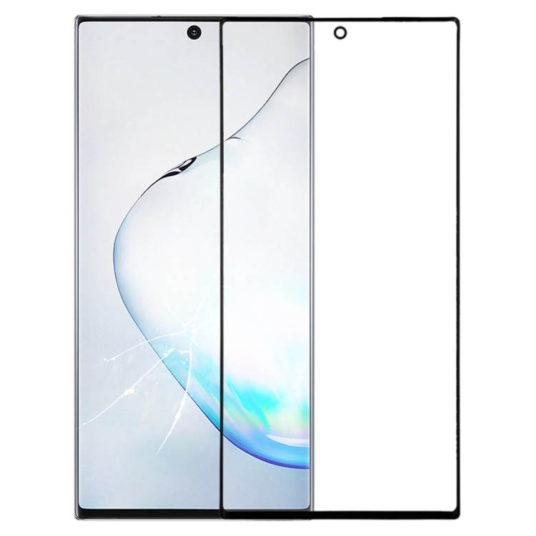 

Front Screen Outer Glass Lens with OCA Optically Clear Adhesive for Samsung Galaxy Note10+