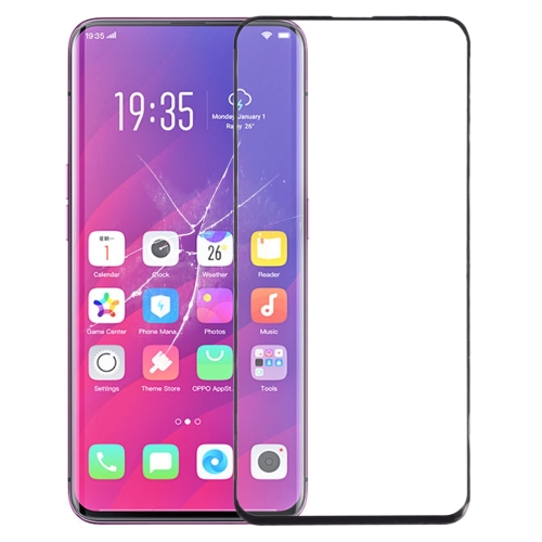 

Front Screen Outer Glass Lens with OCA Optically Clear Adhesive for OPPO Find X