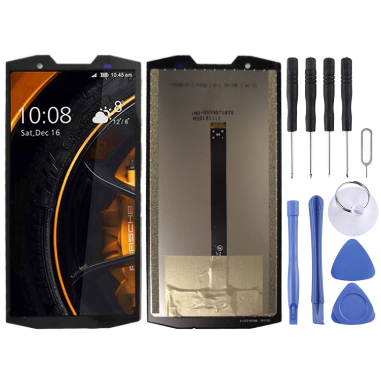 

LCD Screen and Digitizer Full Assembly for Doogee S80 Lite(Black)