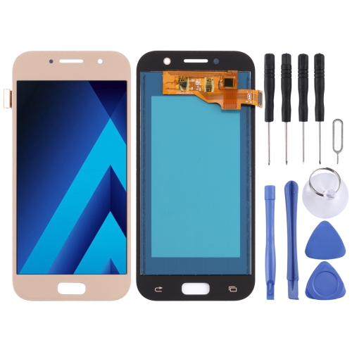 

LCD Screen and Digitizer Full Assembly (TFT Material) for Galaxy A5 (2017), A520F, A520F/DS, A520K, A520L, A520S(Gold)