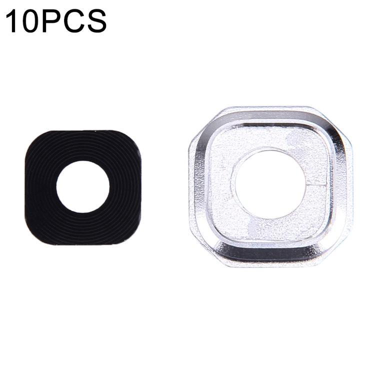 

10 PCS Camera Lens Covers for Galaxy A5 (2016) / A510(Silver)