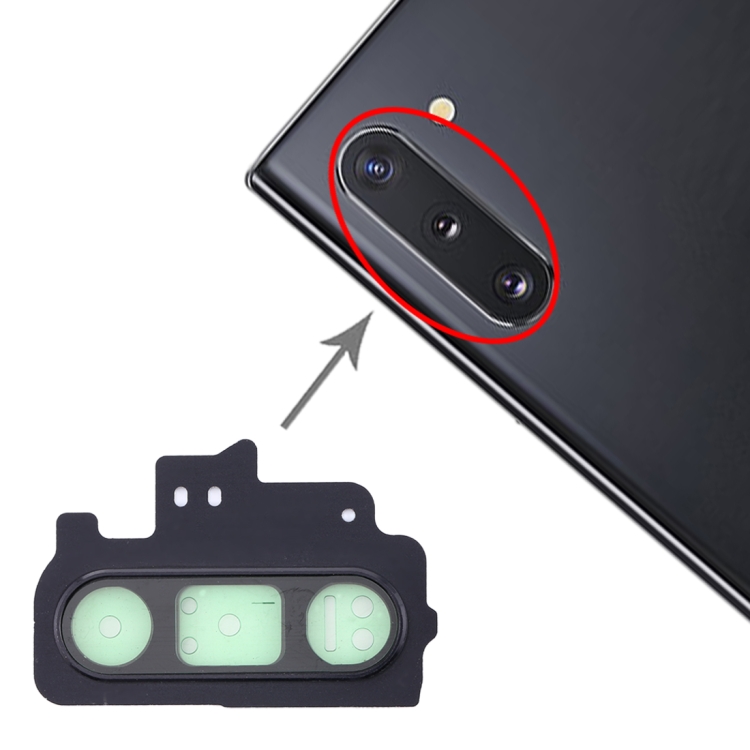 

10 PCS Camera Lens Cover for Galaxy Note 10(Black)