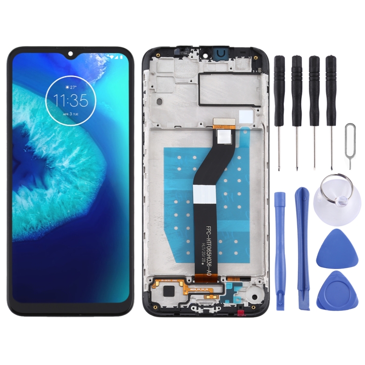 LCD Screen and Digitizer Full Assembly With Frame for Motorola Moto G8 Power Lite (Black)
LCD Screen and Digitizer Full Assembly With Frame for Motorola Moto G8 Power Lite (Black)