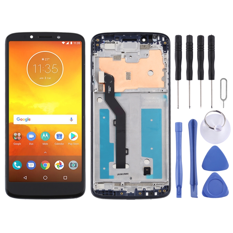 

LCD Screen and Digitizer Full Assembly With Frame for Motorola Moto E5(Black)