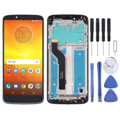 

LCD Screen and Digitizer Full Assembly With Frame for Motorola Moto E5 Plus(Black)