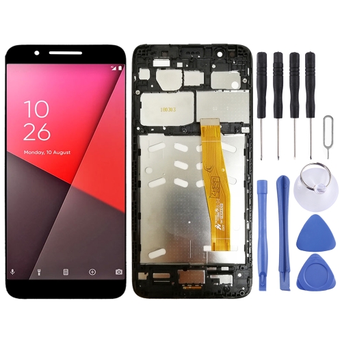 

LCD Screen and Digitizer Full Assembly With Frame for Vodafone Smart N9 / VFD720(Black)