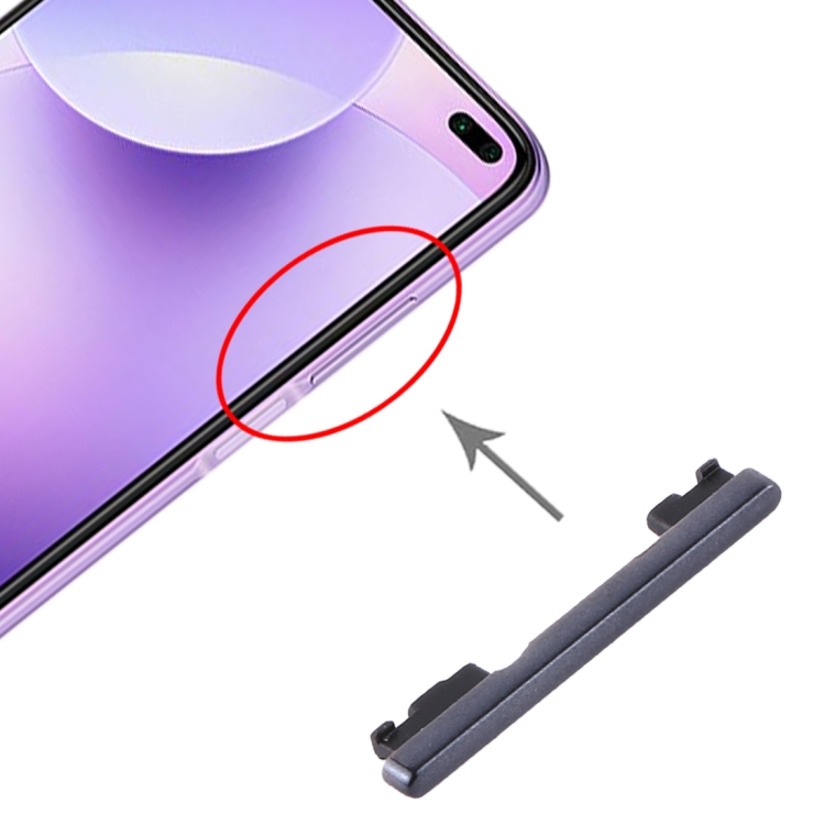 

Power Button and Volume Control Button for Xiaomi Redmi K30 (Black)