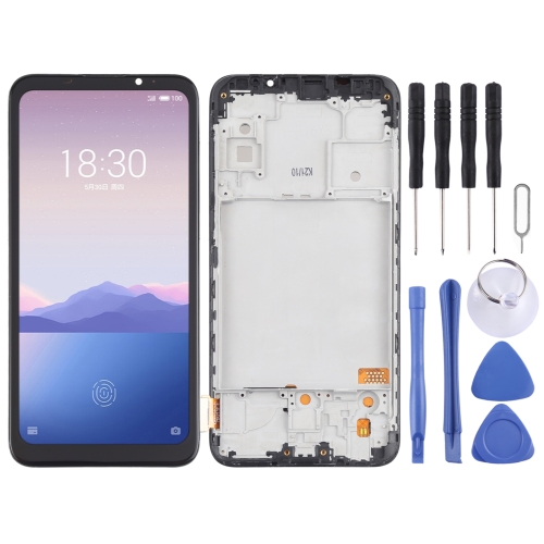 

TFT Material LCD Screen and Digitizer Full Assembly With Frame (Note Not Supporting Fingerprint Identification) for Meizu 16Xs