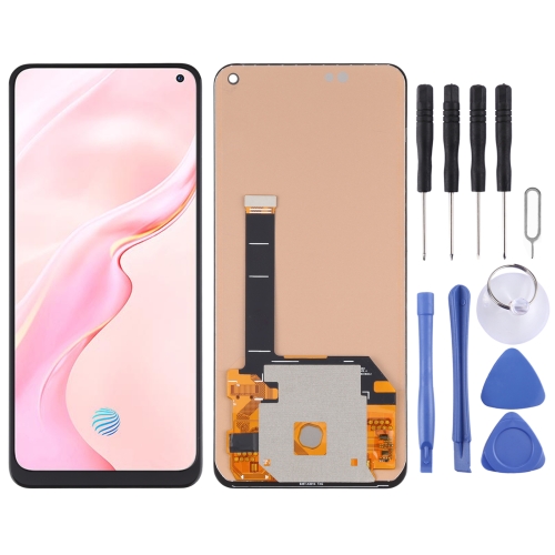 

TFT Material LCD Screen and Digitizer Full Assembly for Vivo X30(Black)