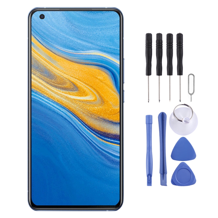 

Original AMOLED Material LCD Screen and Digitizer Full Assembly for Vivo X50 / X50 5G
