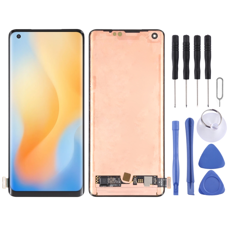 

Original AMOLED Material LCD Screen and Digitizer Full Assembly for Vivo X50 Pro+ / X50 Pro