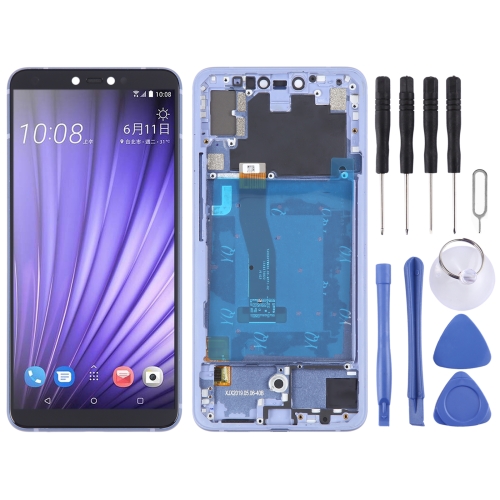 

LCD Screen and Digitizer Full Assembly With Frame for HTC U19e (Purple)