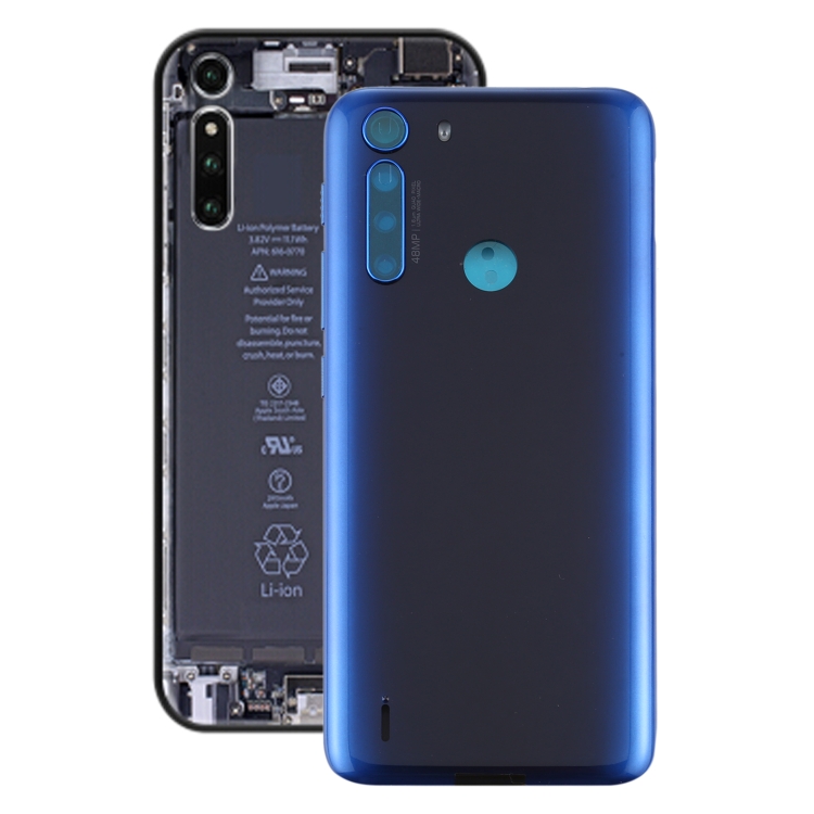 

Battery Back Cover for Motorola One Fusion (Blue)