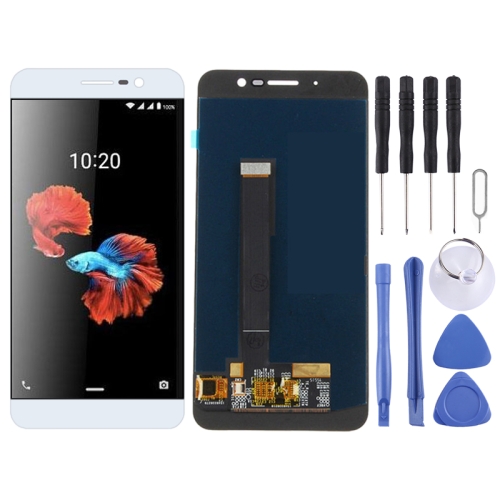 

LCD Screen and Digitizer Full Assembly for ZTE Blade A910 BA910 (White)