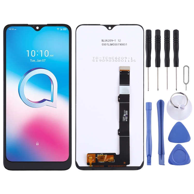 LCD Screen and Digitizer Full Assembly for Alcatel 1S 2020 OT-5028 5028Y 5028A 5028D (Black)
LCD Screen and Digitizer Full Assembly for Alcatel 1S 2020 OT-5028 5028Y 5028A 5028D (Black)