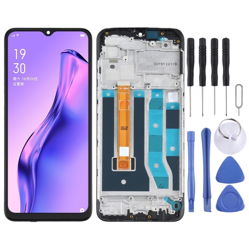 

LCD Screen and Digitizer Full Assembly With Frame for OPPO A8 PDBM00