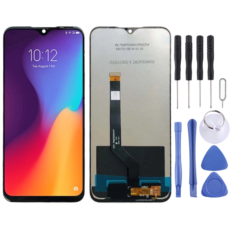 

LCD Screen and Digitizer Full Assembly for Lenovo K10 Plus PAGW0015IN, L39051 (Black)