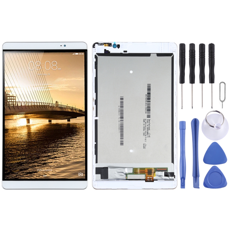 

LCD Screen and Digitizer Full Assembly With Frame for Huawei MediaPad M2 8.0 M2-801L(White)