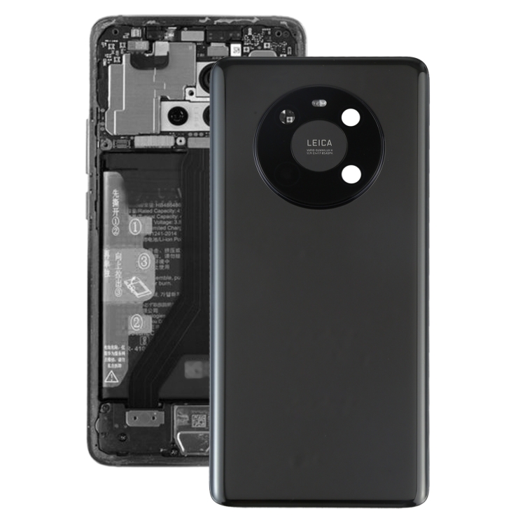 

Original Battery Back Cover with Camera Lens Cover for Huawei Mate 40(Black)