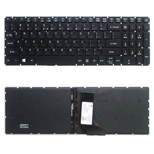 

US Version Keyboard with Keyboard Backlight for Acer Aspire E5-532 E5-522 E5-573 E5-574 E5-722 E5-752 E5-772 E5-773 E5-575 V5-591G V3-574G F5-573G E15 E5-582P