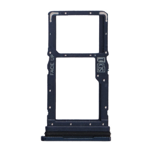 

SIM Card Tray + Micro SD Card Tray for Motorola Moto G8(Blue)